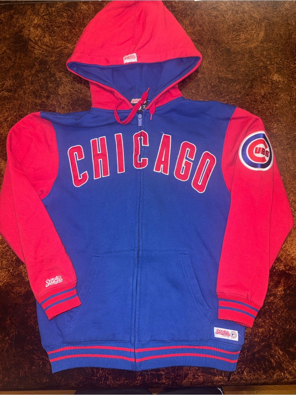 MLB Chicago cubs Hoodie - Blue & Red